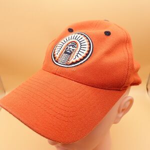 Vintage Illinois Fighting Illini Hat Cap Fitted Mens 7 1/4 NCAA Basketball 90s